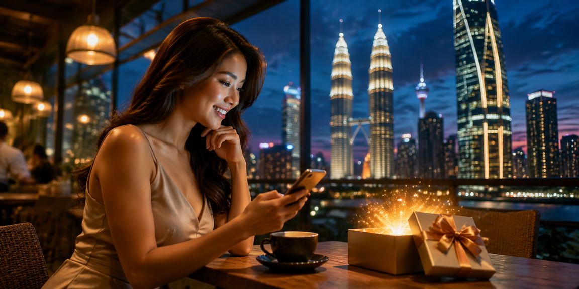 Pemain Kuala Lumpur mengakses meja baccarat langsung cat4 melalui telefon mudah alih